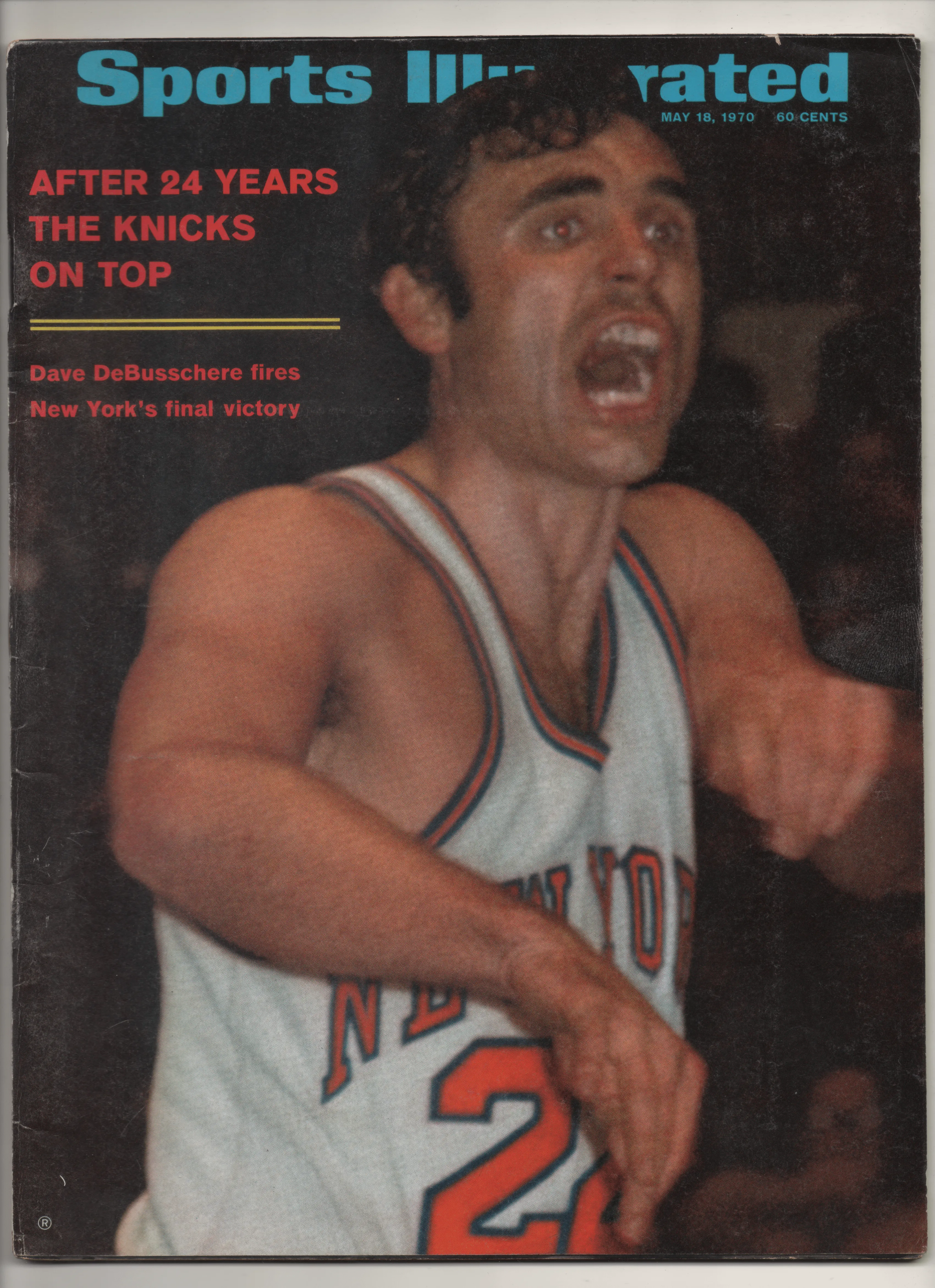 [1 of 1] 1970 Sports Illustrated "After 24 Years The Knicks at the Top"