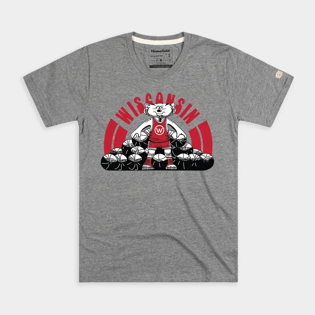 1970s Wisconsin Badgers Basketball T-Shirt