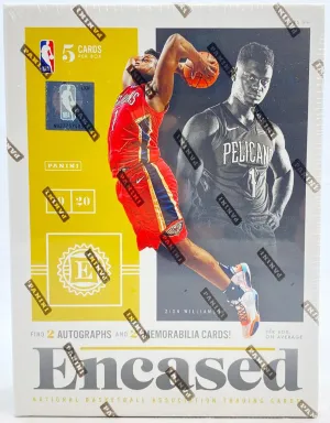 2019-20 Panini Encased Basketball Hobby Box