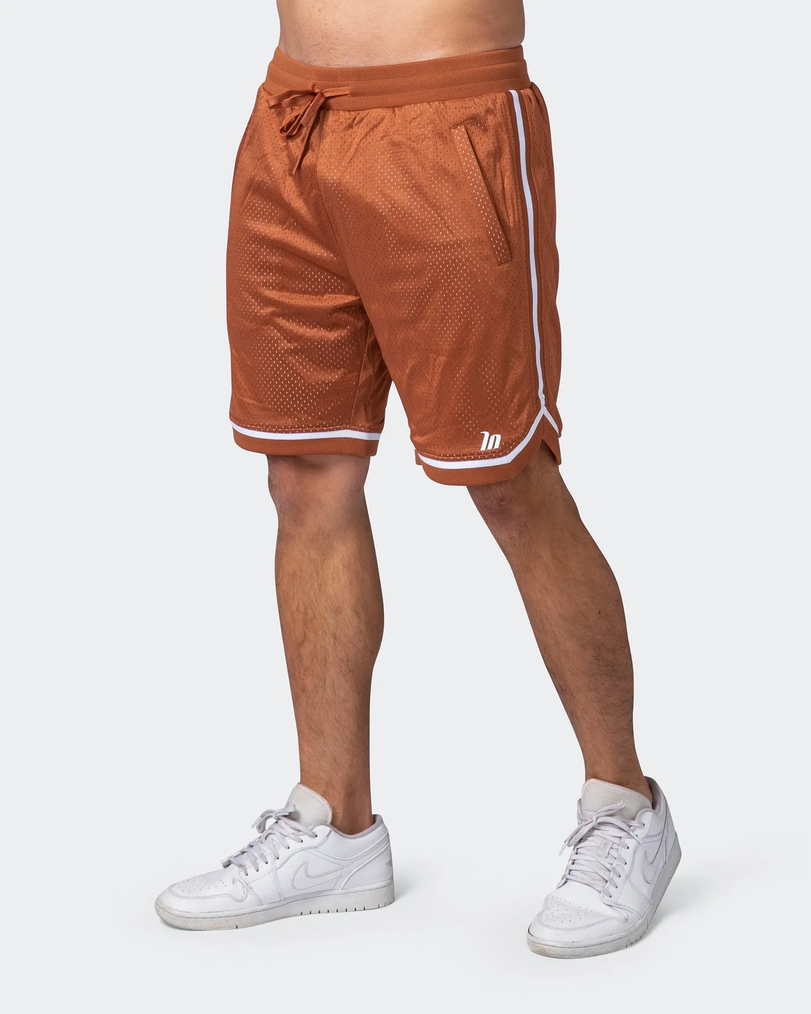 8" Basketball Shorts - Sandstone
