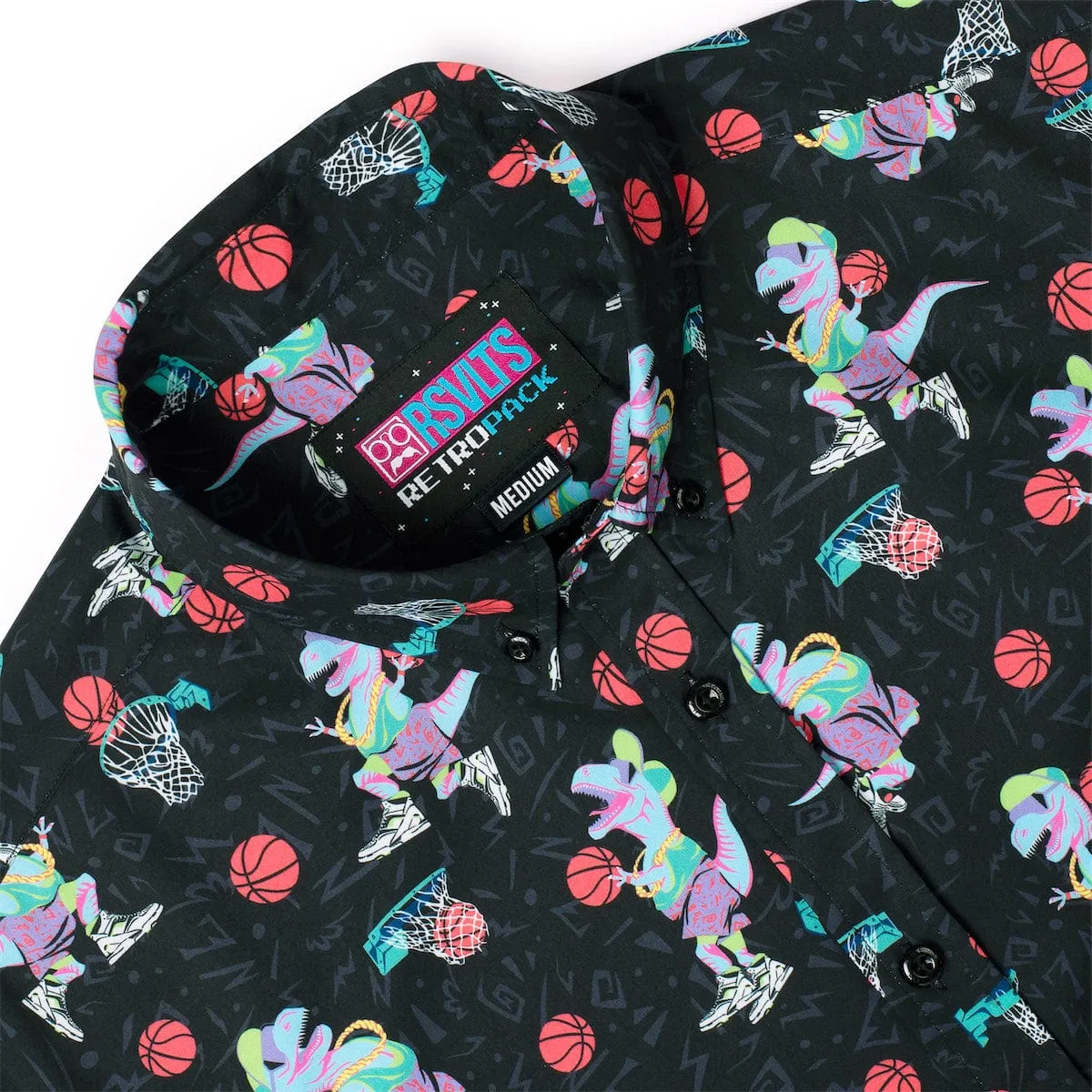 ‘90s Retro Pack "Dino Dunks" – KUNUFLEX Short Sleeve Shirt