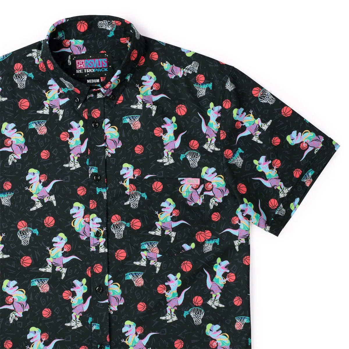 ‘90s Retro Pack "Dino Dunks" – KUNUFLEX Short Sleeve Shirt