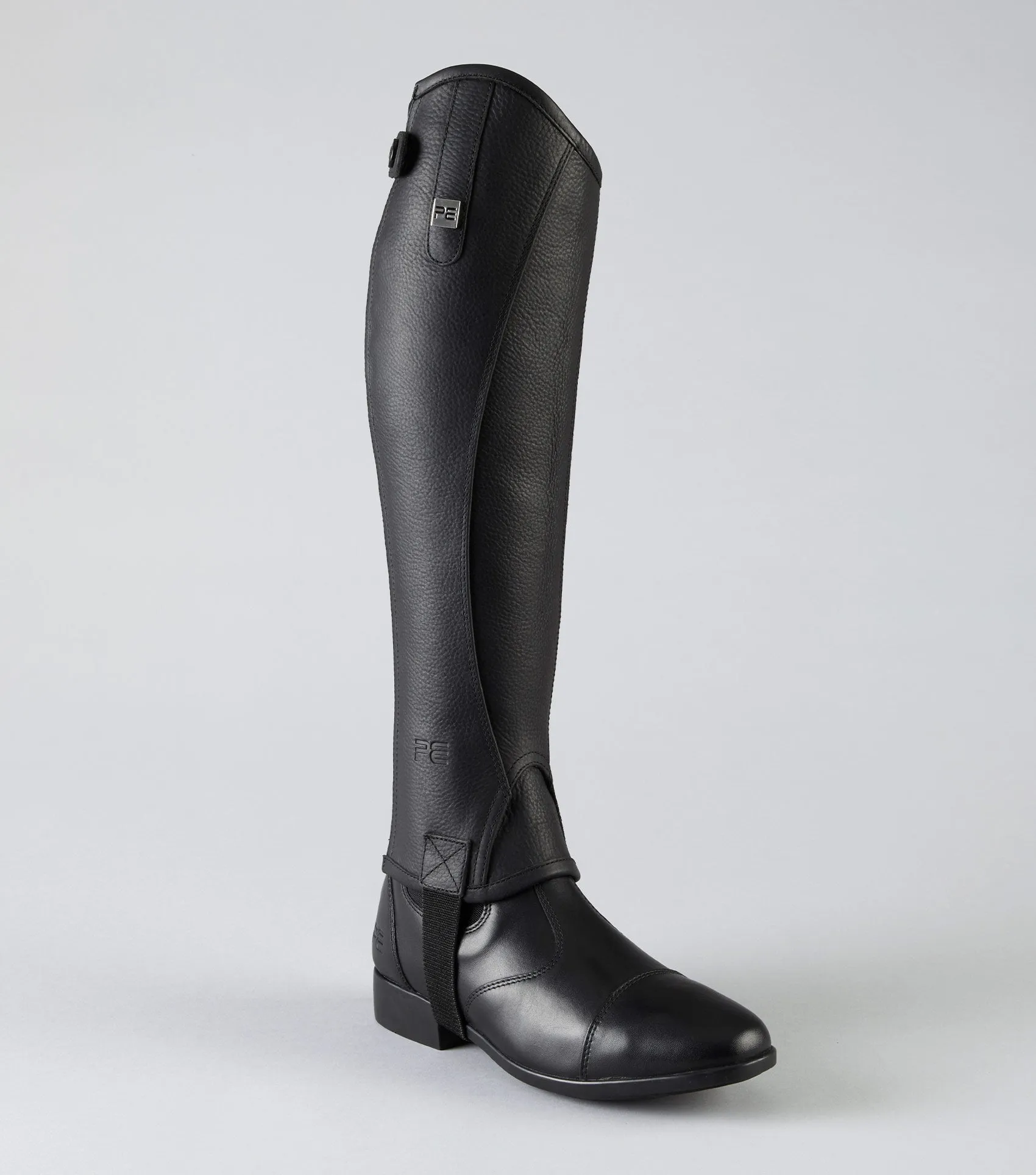 Actio Leather Half Chaps Black