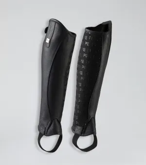 Actio Leather Half Chaps Black