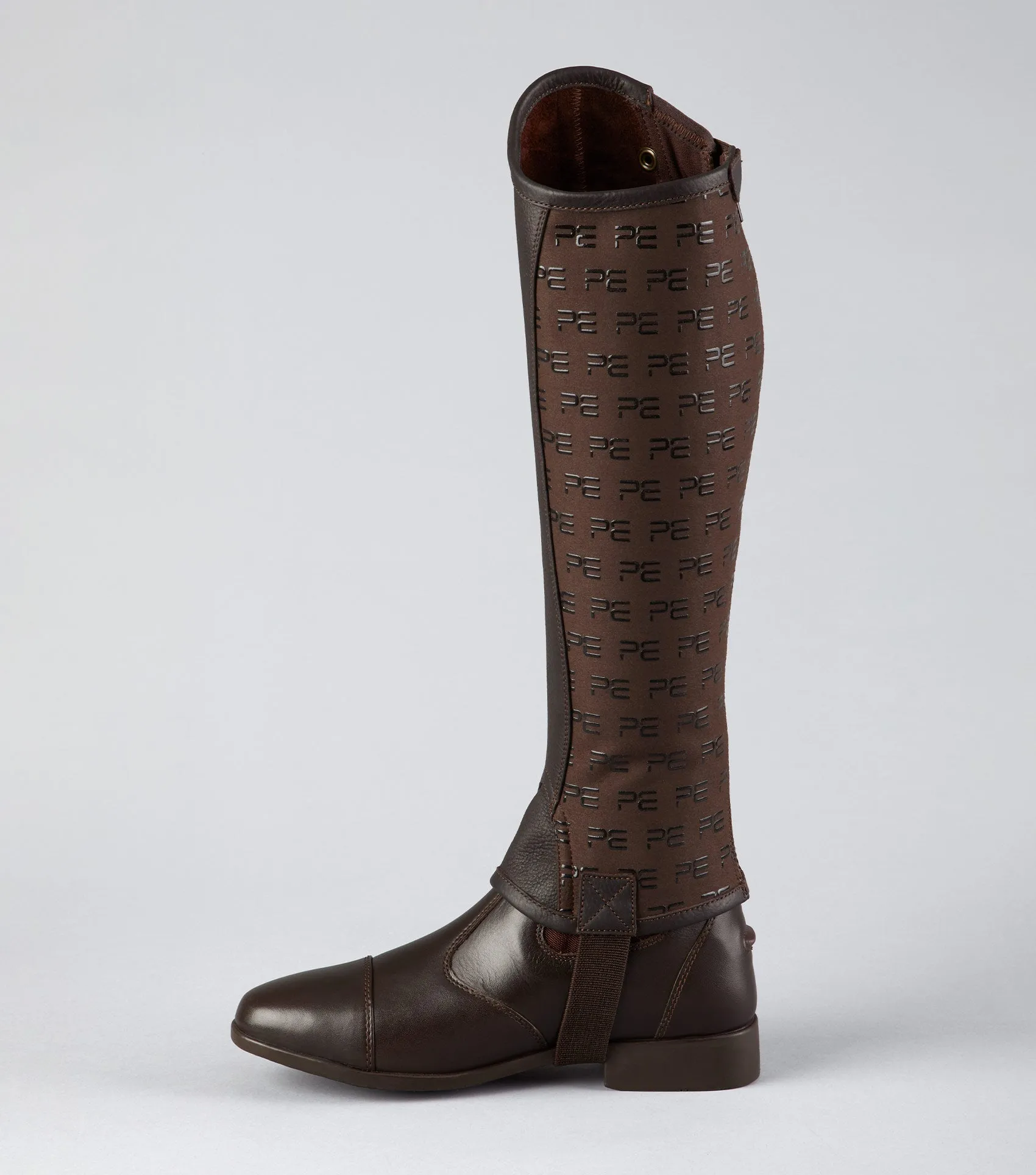 Actio Leather Half Chaps Brown