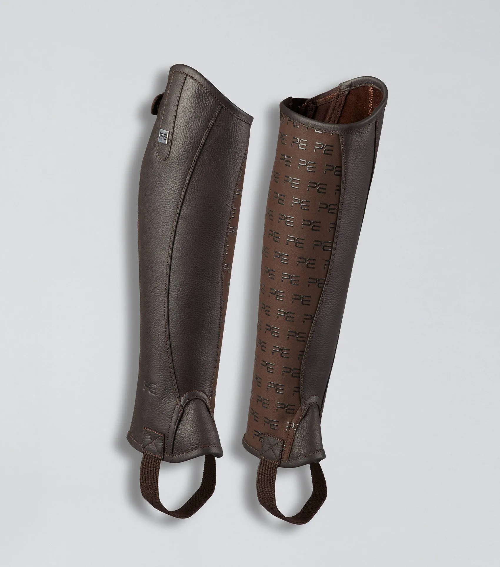 Actio Leather Half Chaps Brown