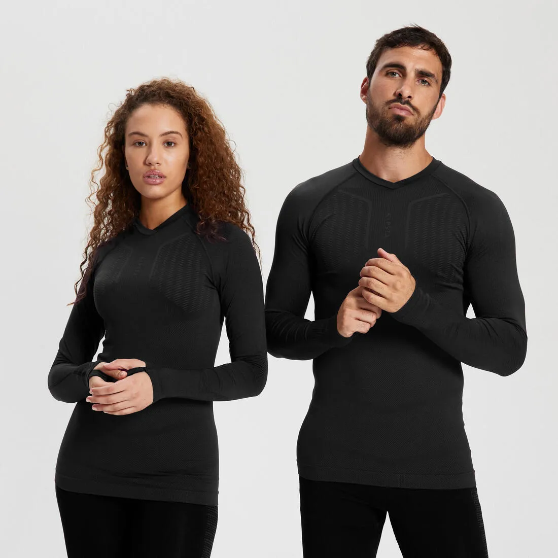 Adult Long-Sleeved Thermal Base Layer Top Keepdry 500