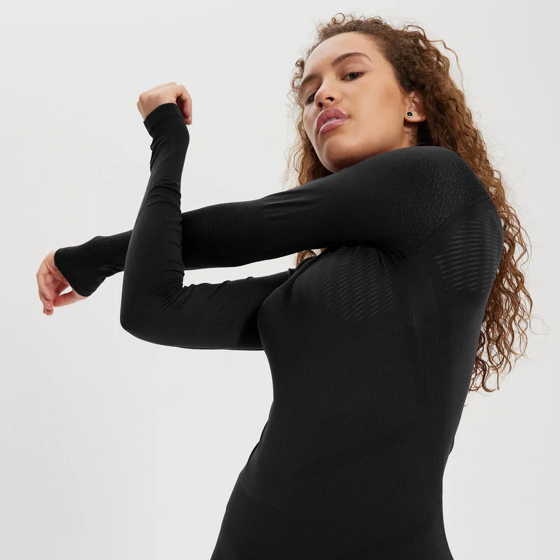 Adult Long-Sleeved Thermal Base Layer Top Keepdry 500