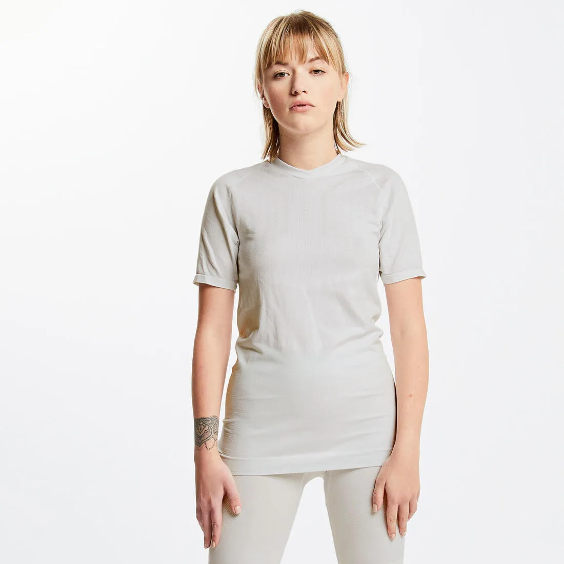 Adult Short-Sleeved Thermal Base Layer Top Keepdry 500