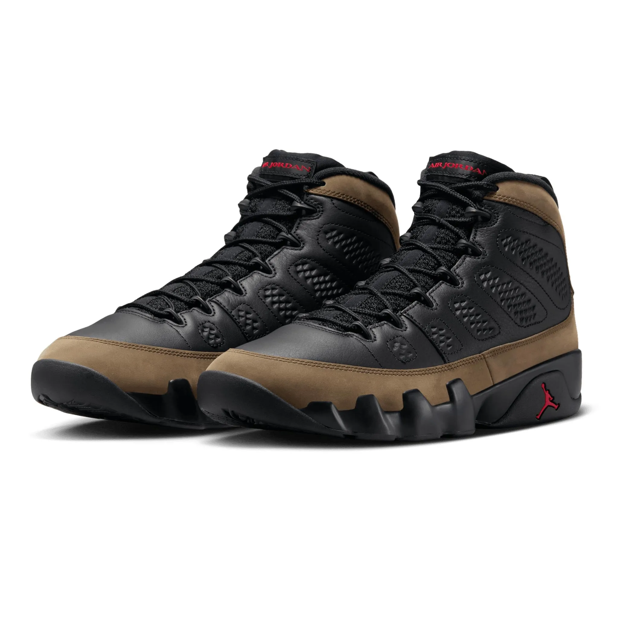 Air Jordan 9 Retro Black/True Red-Light Olive HV4794-030