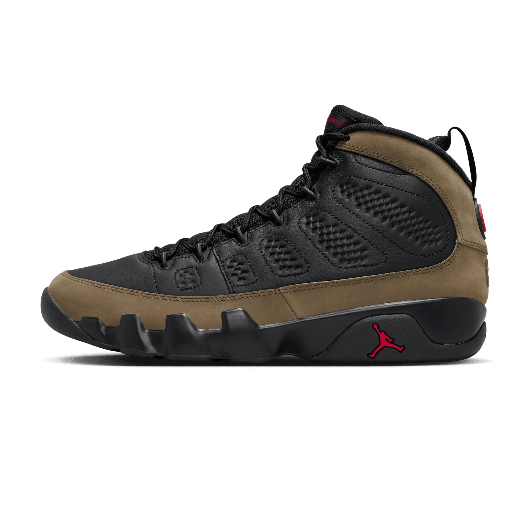 Air Jordan 9 Retro Black/True Red-Light Olive HV4794-030