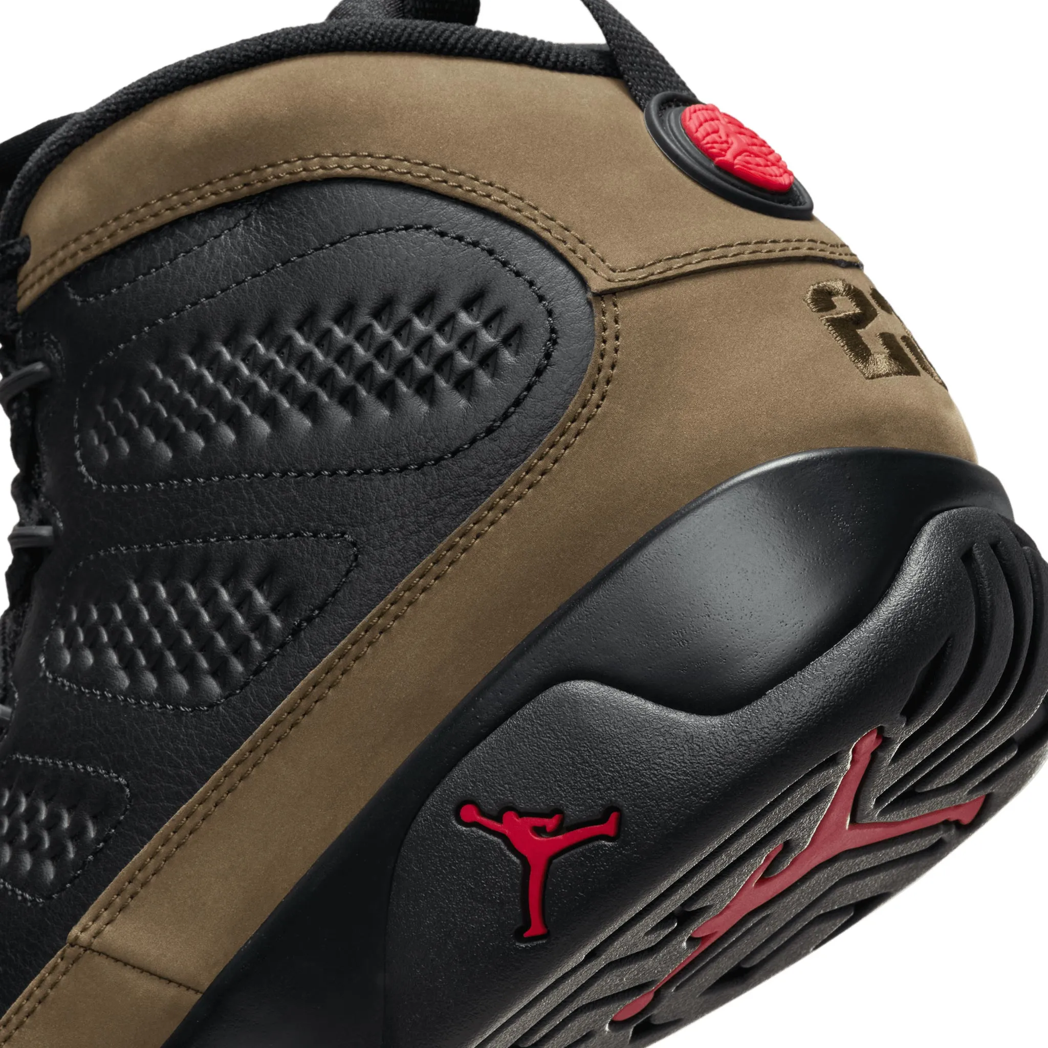 Air Jordan 9 Retro Black/True Red-Light Olive HV4794-030