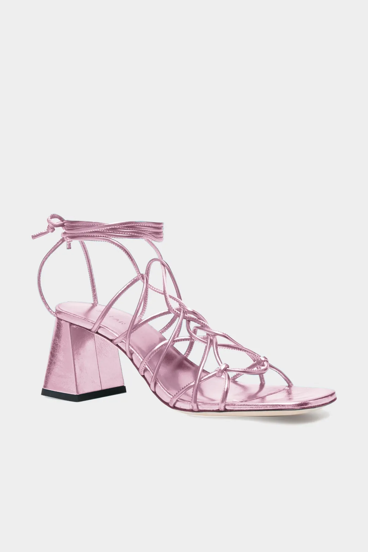 Alexander Pink Metallic Leather