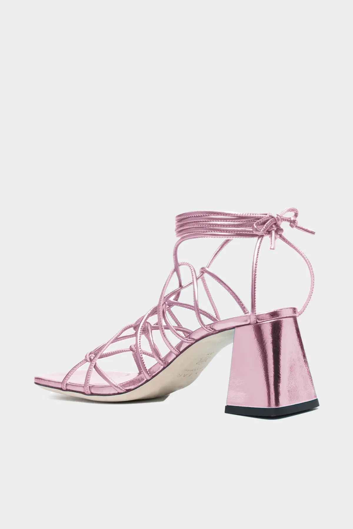 Alexander Pink Metallic Leather
