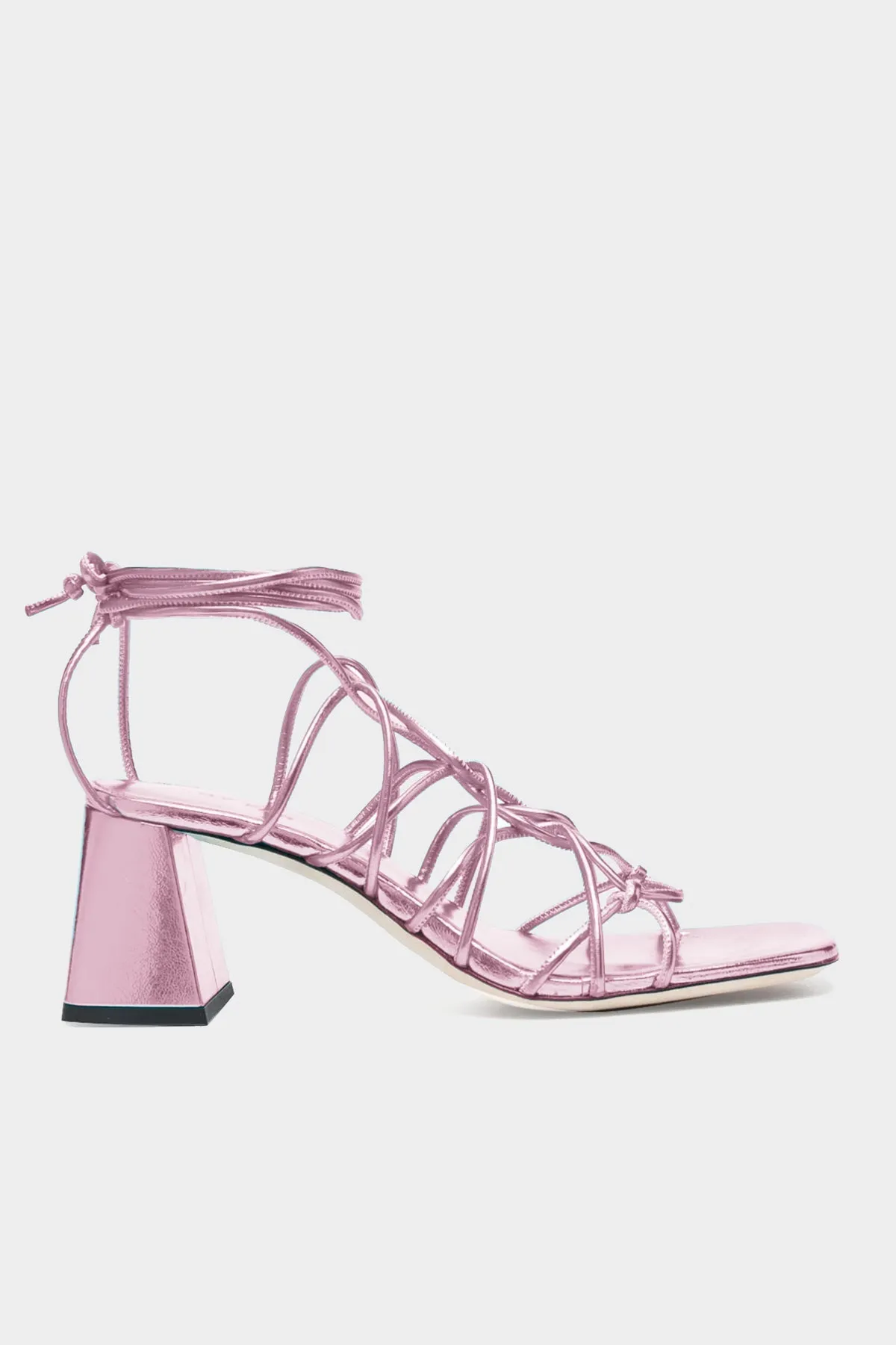 Alexander Pink Metallic Leather