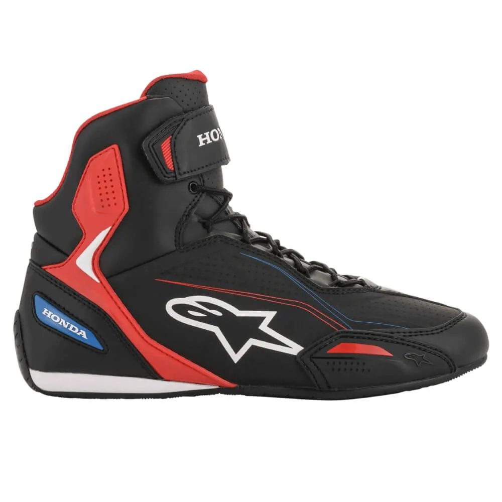 Alpinestars Honda Faster-3 Shoes Black / Red / Blue