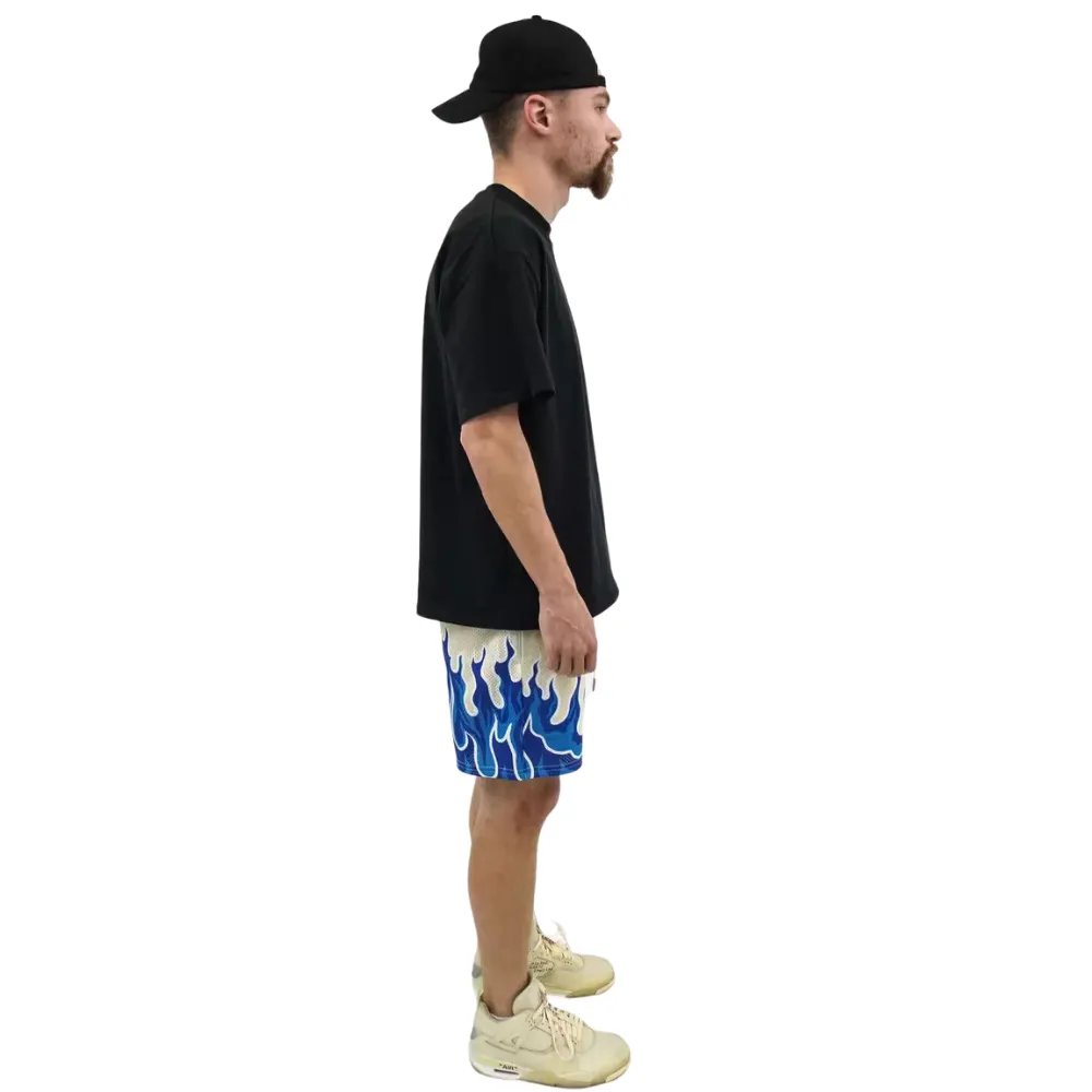 American Street Basketball Flames Shorts