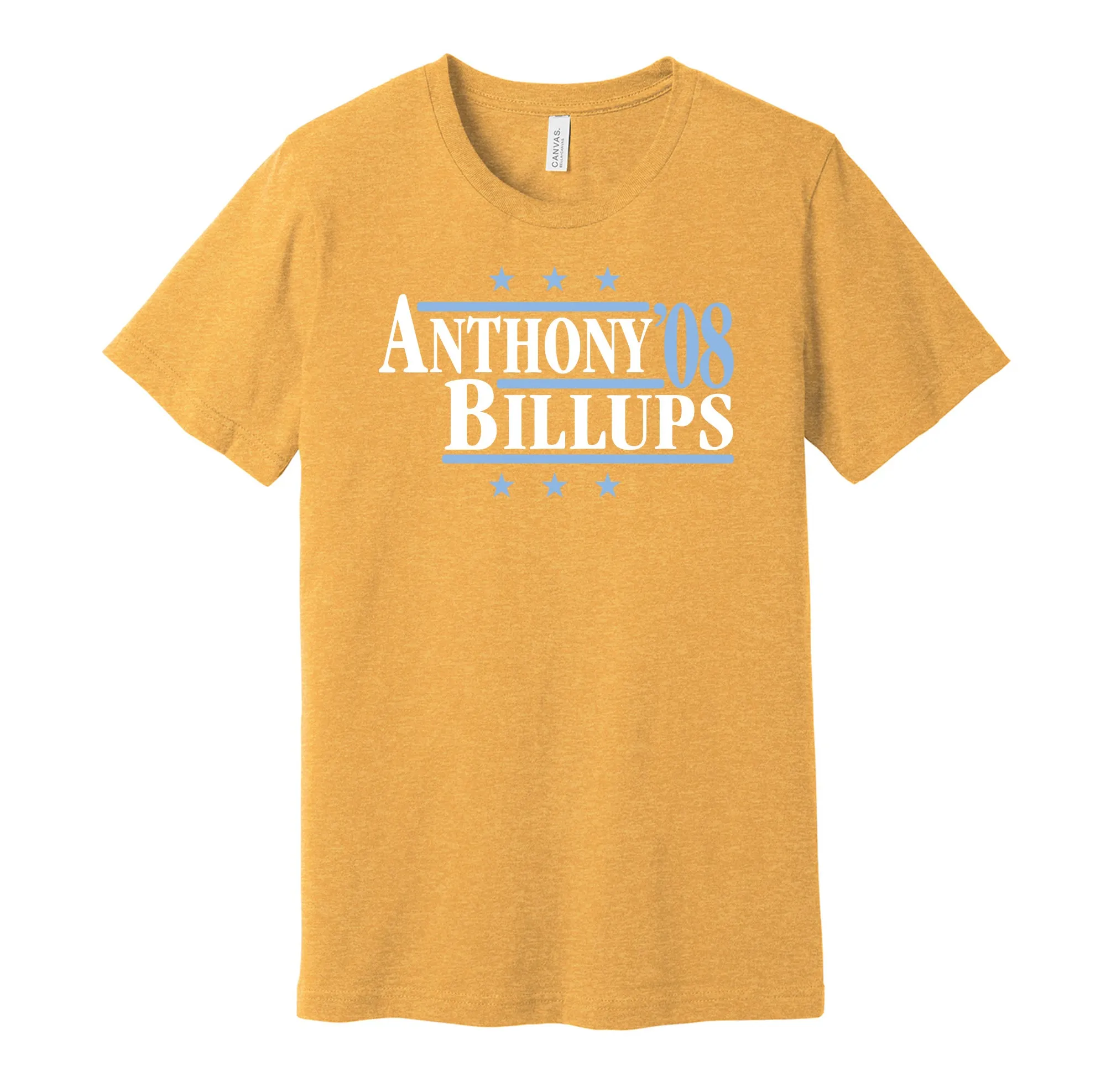 Anthony & Billups '08 - Denver Legends Political Campaign Parody T-Shirt - Hyper Than Hype Shirts