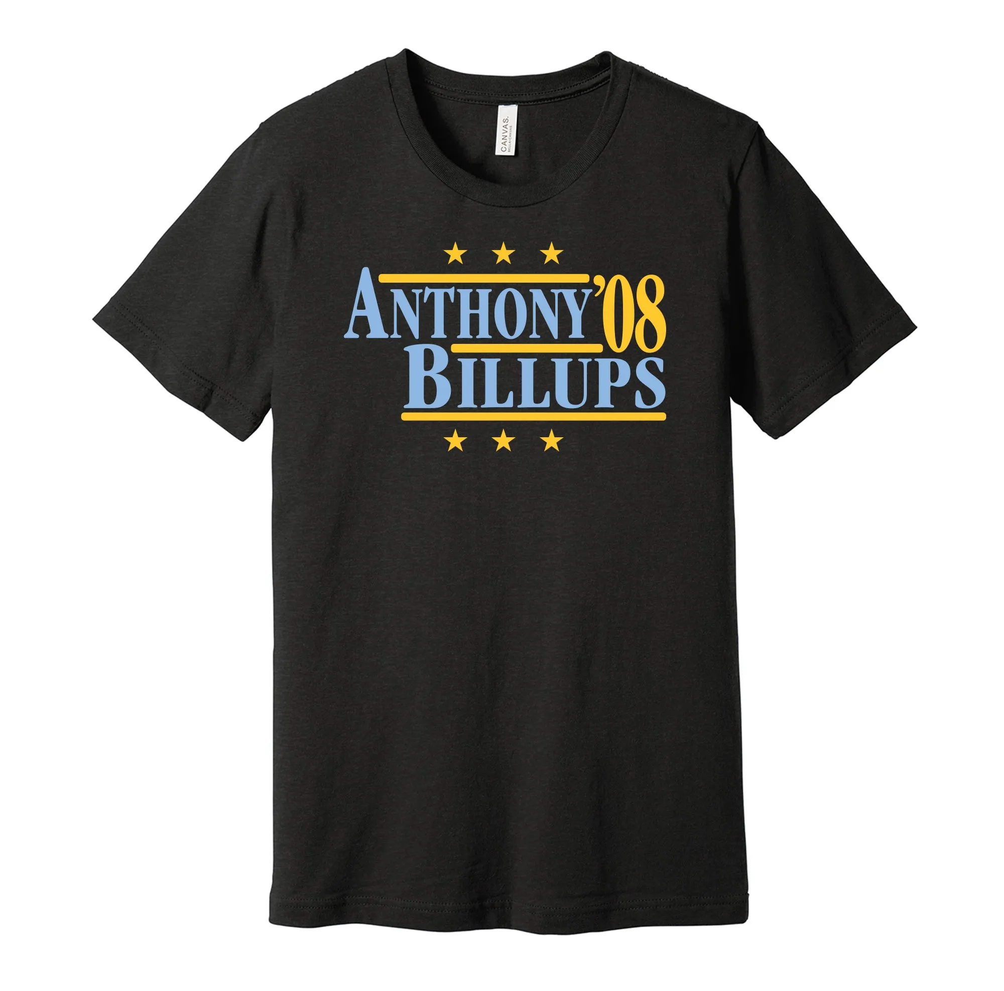 Anthony & Billups '08 - Denver Legends Political Campaign Parody T-Shirt - Hyper Than Hype Shirts
