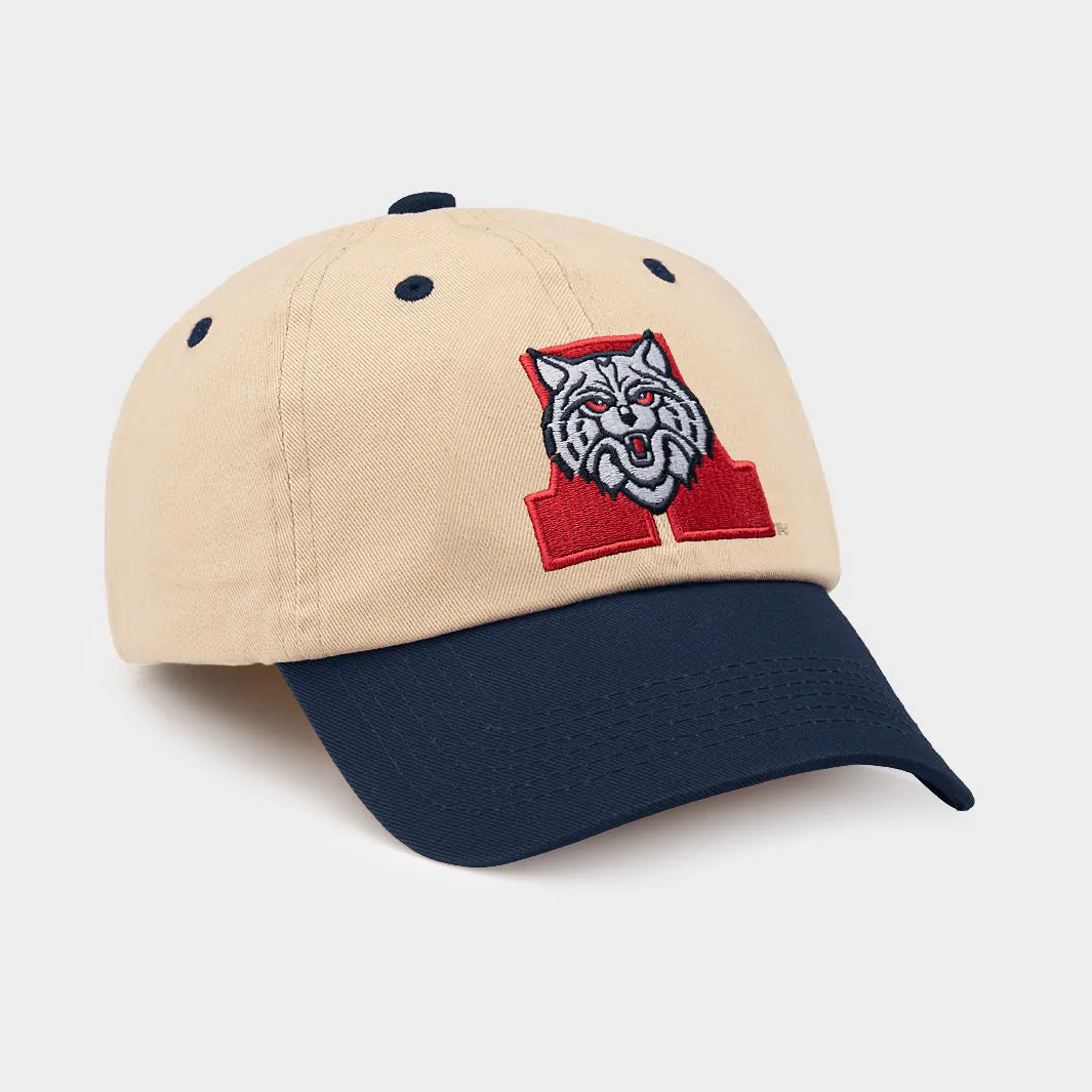 Arizona Wildcats Retro Logo Two-Tone Dad Hat