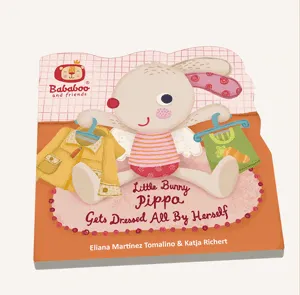 Bababoo and Friends “Little Bunny Pippa Gets Herself Dressed” Board Book