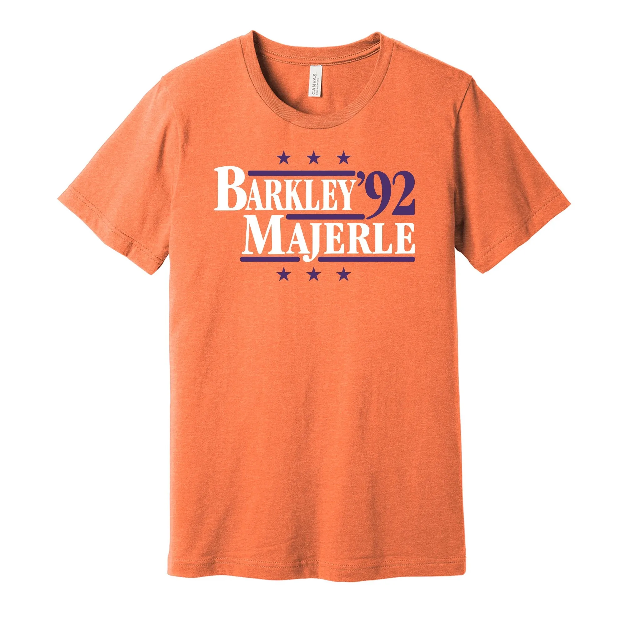Barkley & Majerle '92 - Phoenix Arizona Legends Political Campaign Parody T-Shirt - Hyper Than Hype Shirts