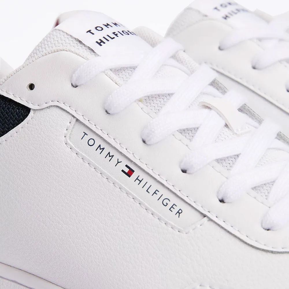 Basket Leather Sneaker - White