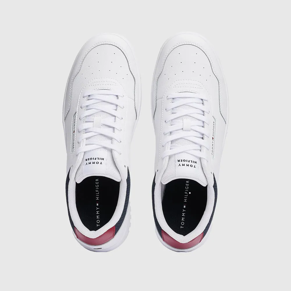 Basket Leather Sneaker - White