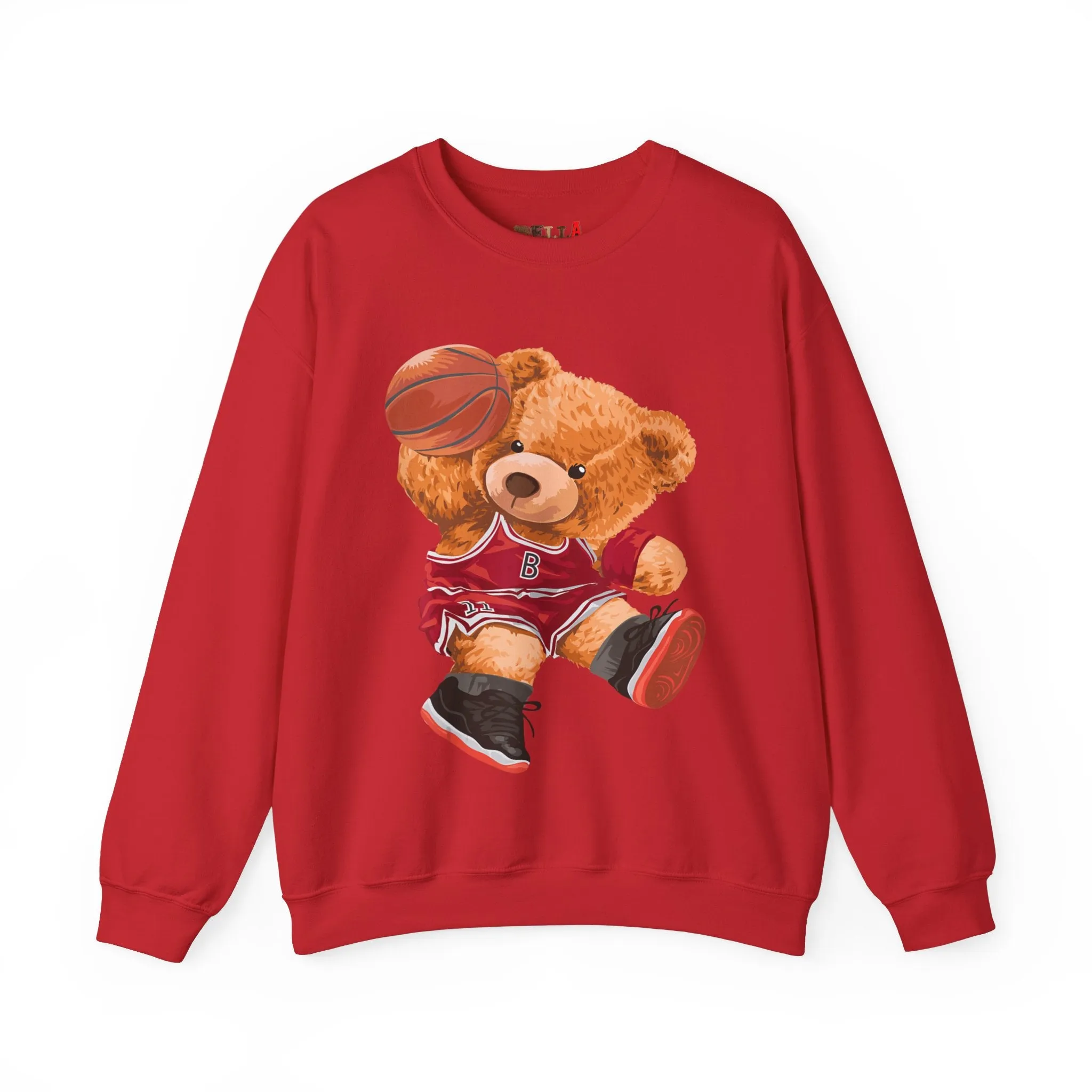 Basketball Teddy Bear Sweatshirt