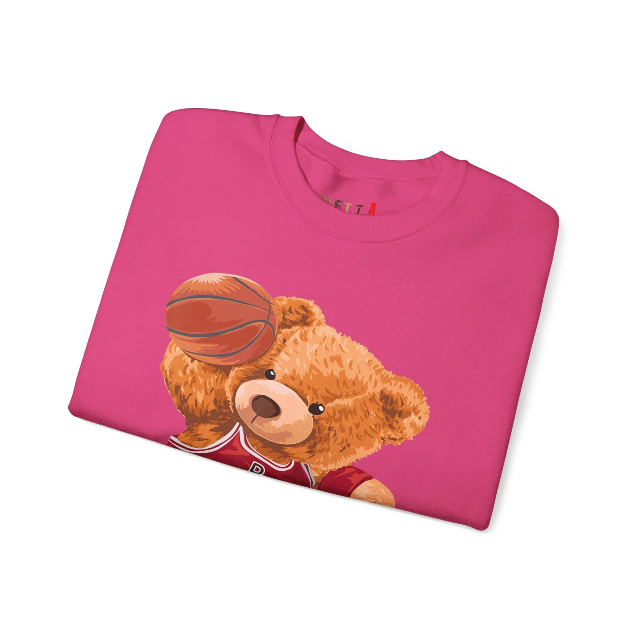 Basketball Teddy Bear Sweatshirt