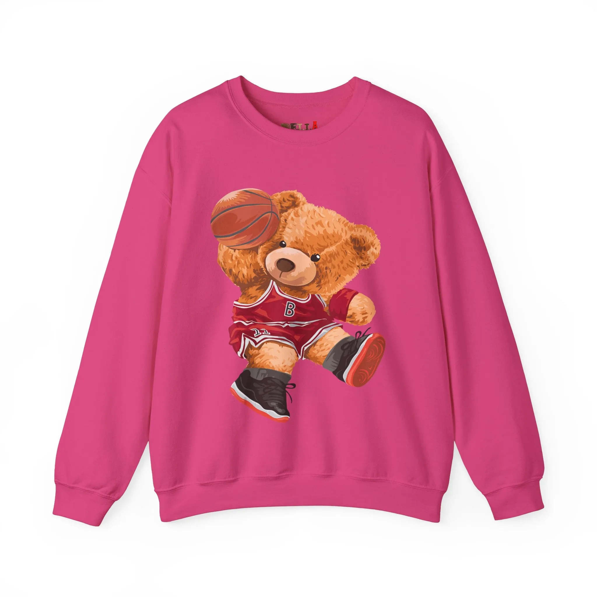 Basketball Teddy Bear Sweatshirt