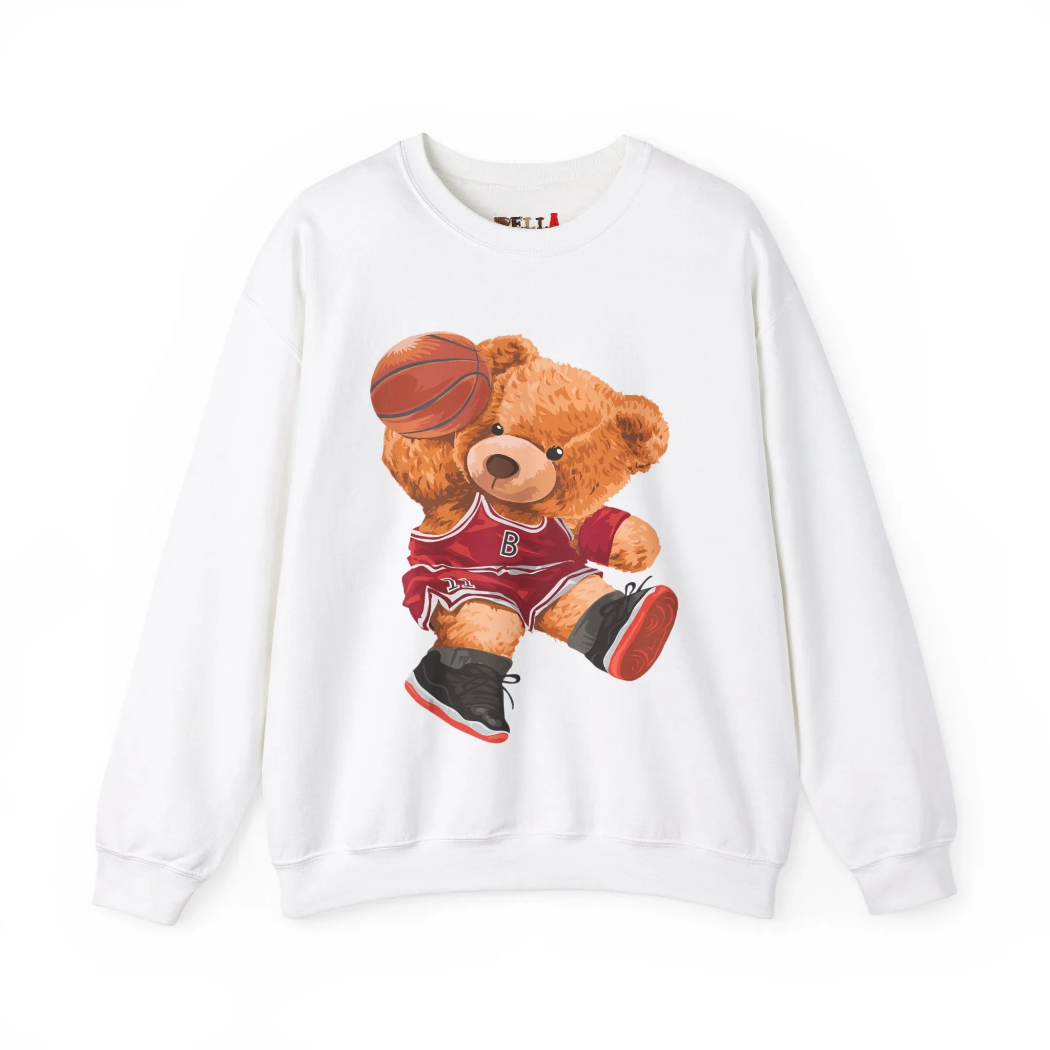 Basketball Teddy Bear Sweatshirt