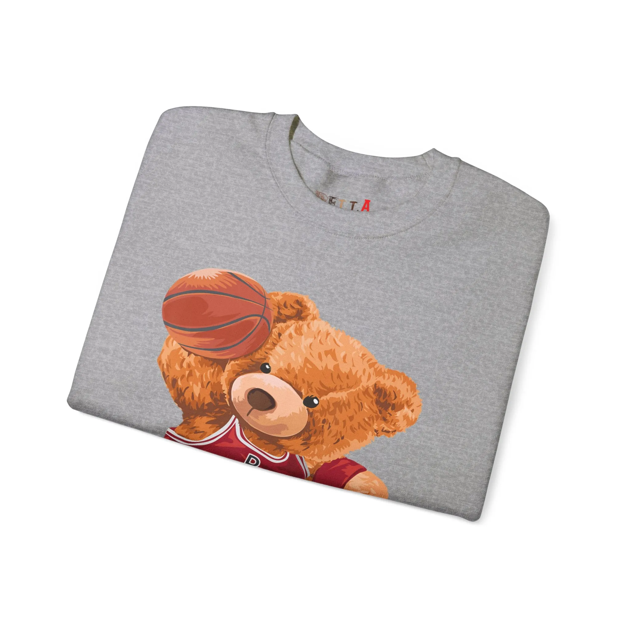 Basketball Teddy Bear Sweatshirt