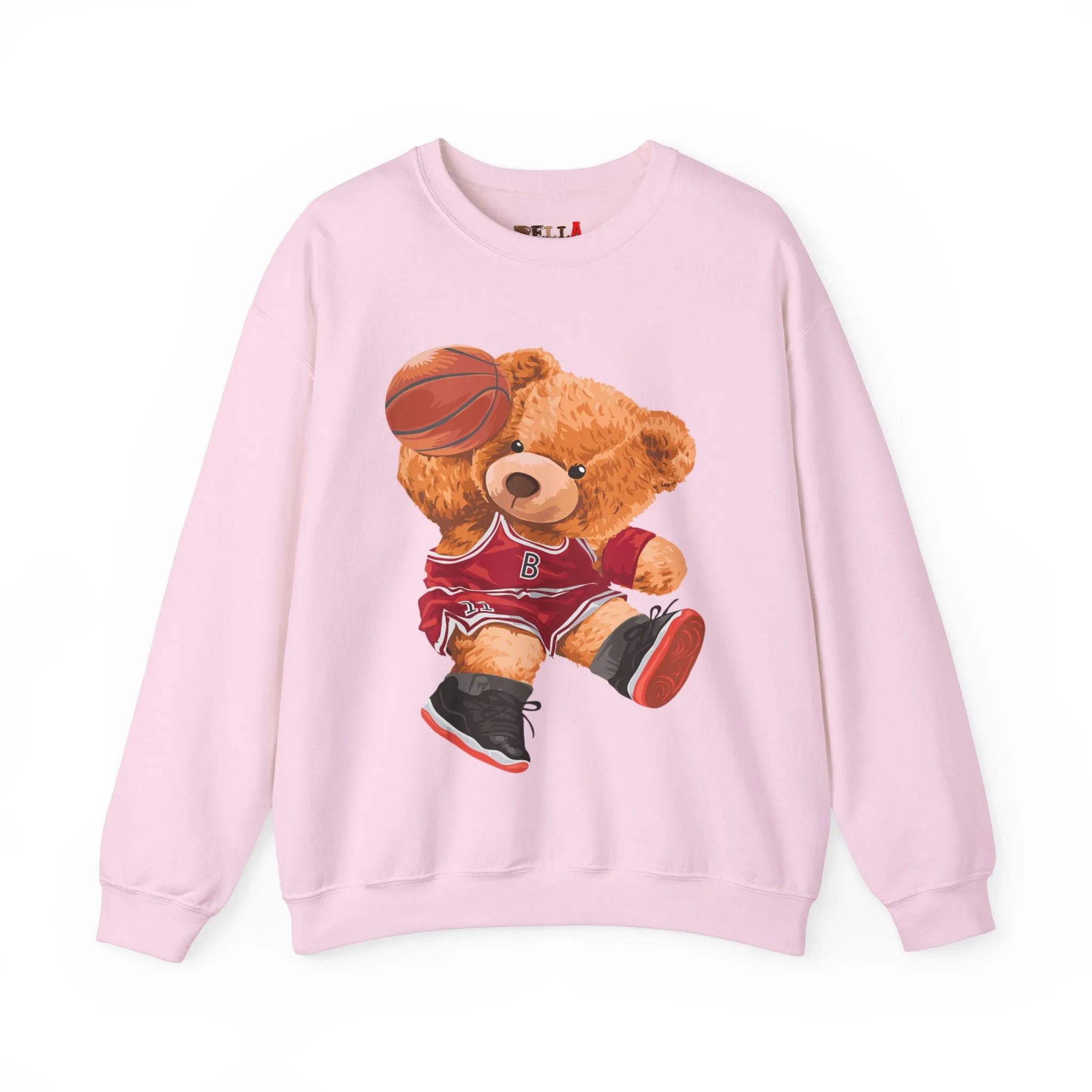 Basketball Teddy Bear Sweatshirt
