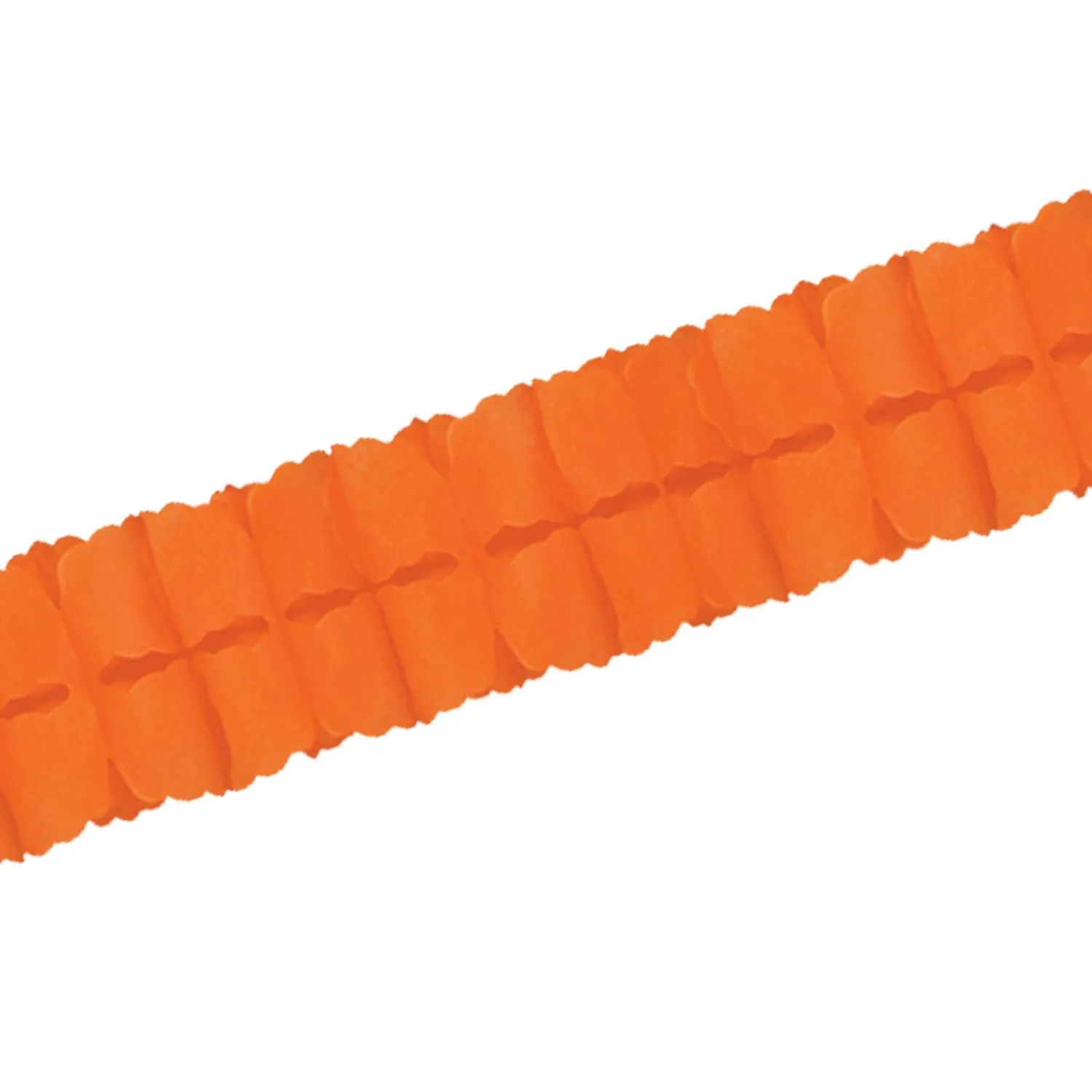 Beistle Orange Leaf Garland - Party Supply Decoration for General Occasion