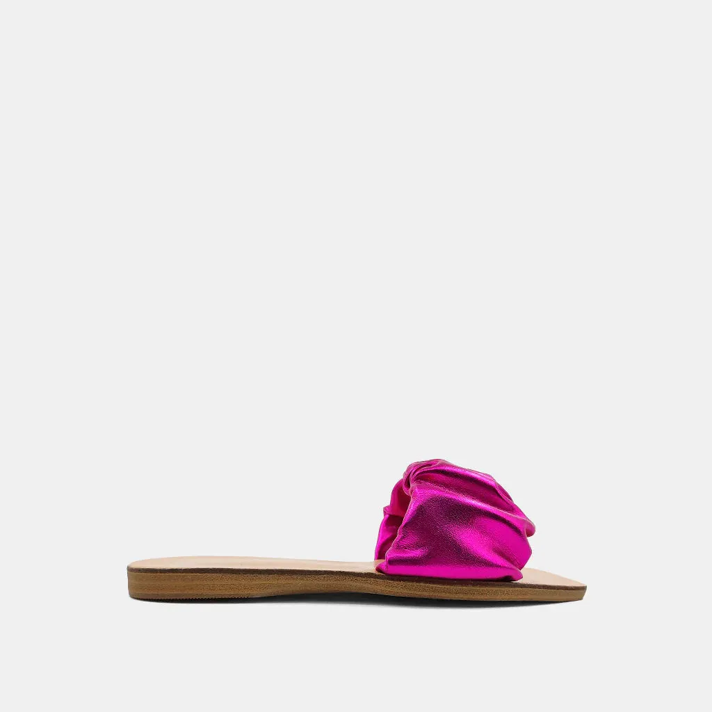 Belinda Sandal in Fuchsia