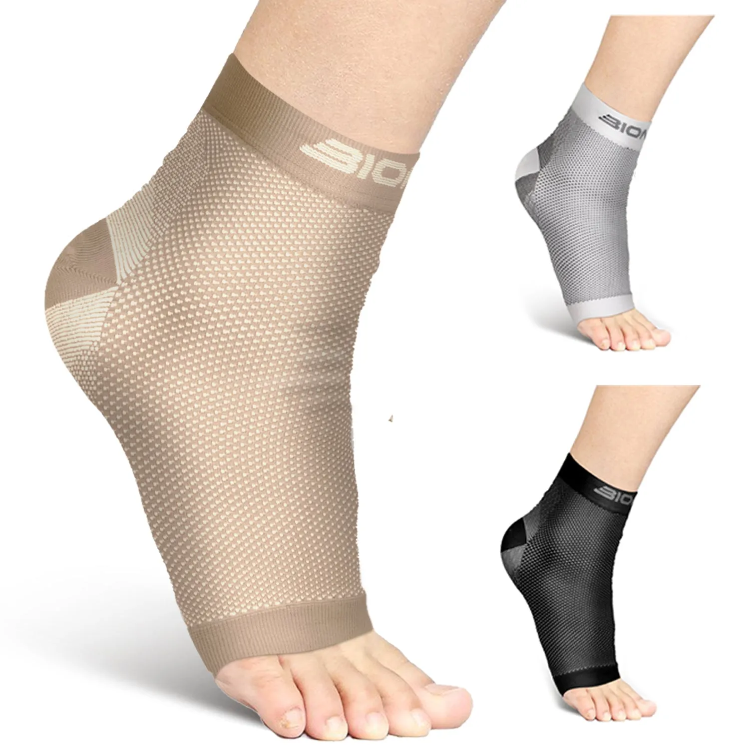 Bionix Plantar Fasciitis Socks - Compression Socks for Plantar Fasciitis