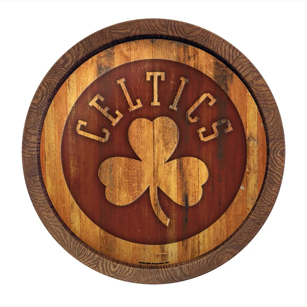 Boston Celtics: Logo - "Faux" Barrel Top Sign
