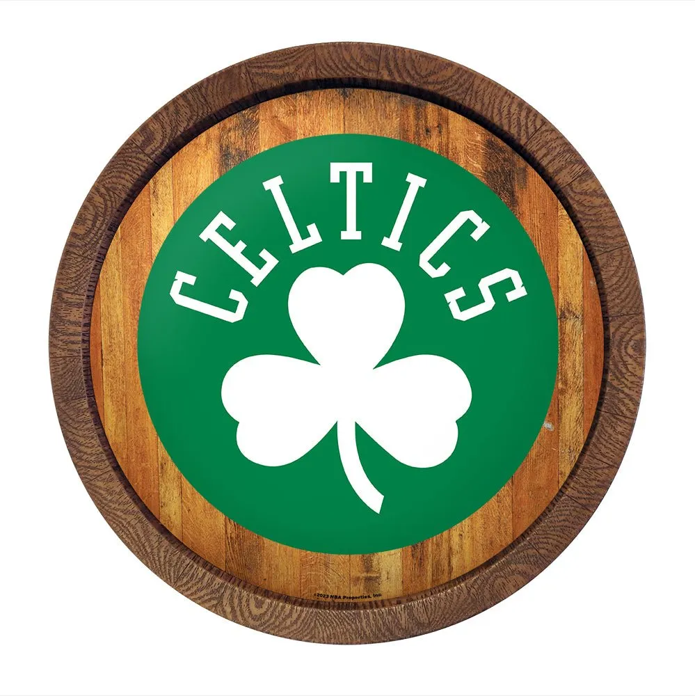 Boston Celtics: Logo - "Faux" Barrel Top Sign
