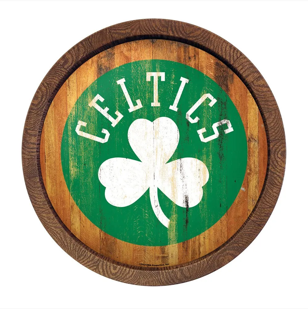 Boston Celtics: Logo - "Faux" Barrel Top Sign