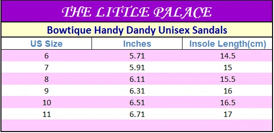 Bowtique Hands  Unisex Sandals - Priority Shipping