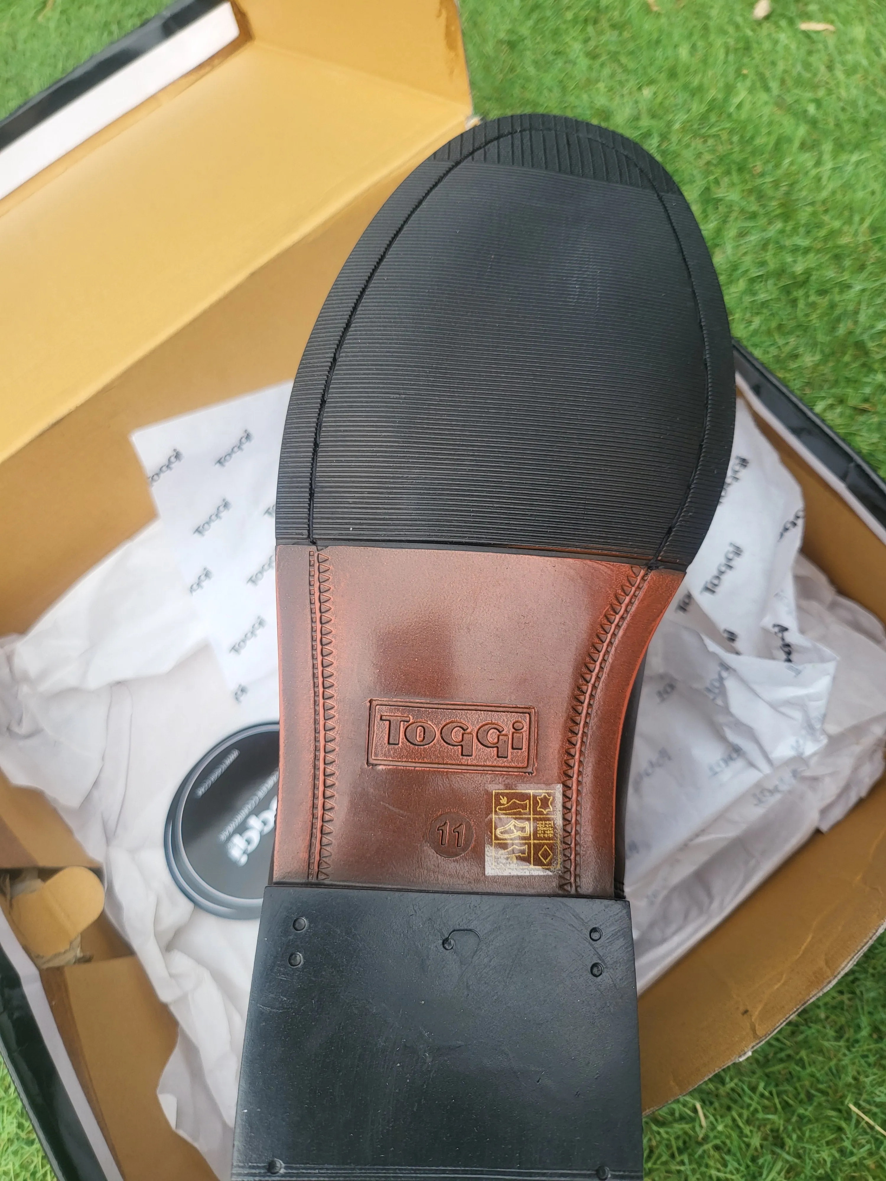 Brand New Boxed Toggi Mens Ottowa Leather Jodhpur Boots Adults size 11