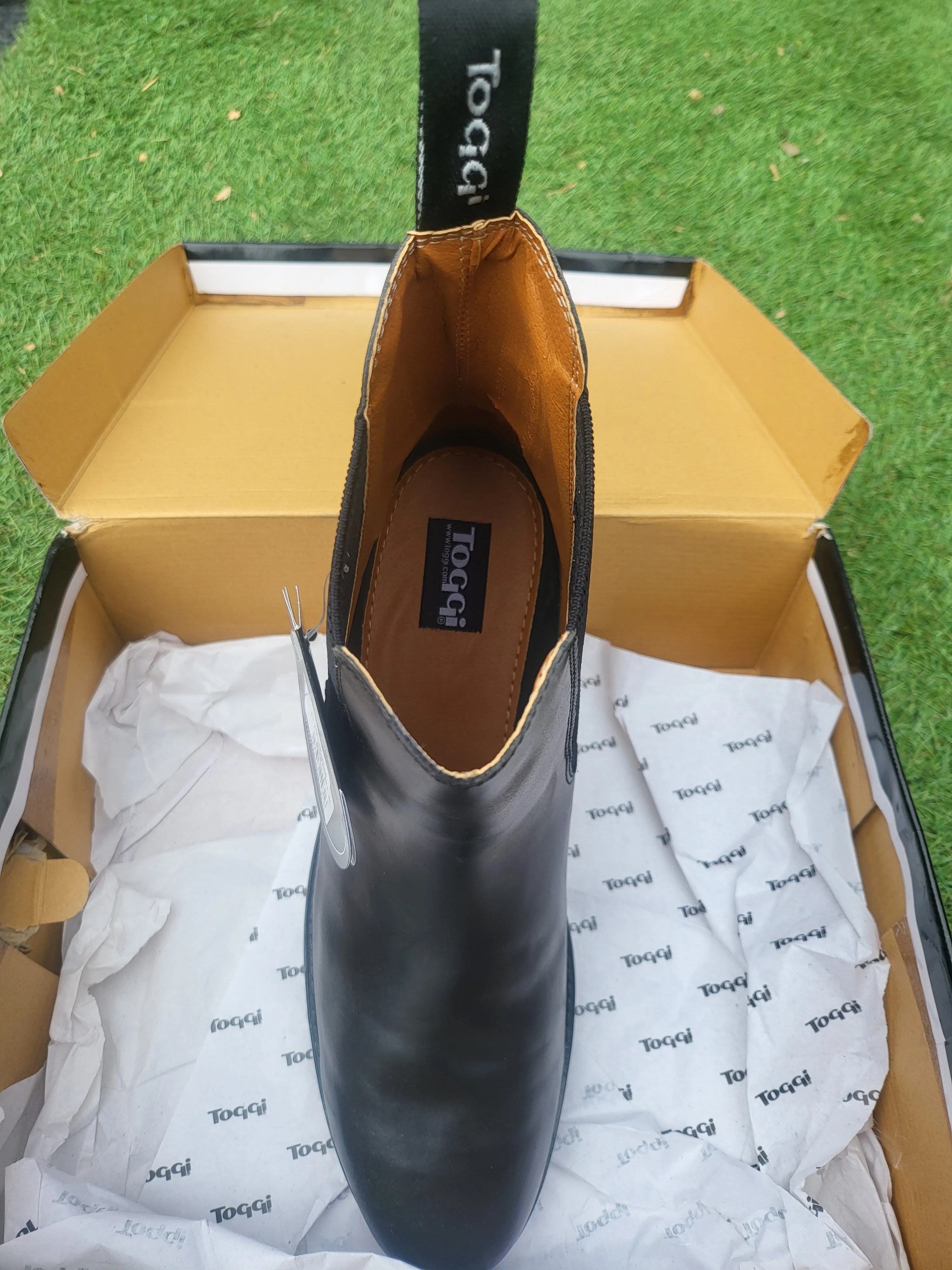 Brand New Boxed Toggi Mens Ottowa Leather Jodhpur Boots Adults size 11