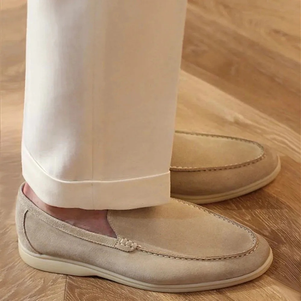 Cap Ferrat Suede Slip-On Loafer