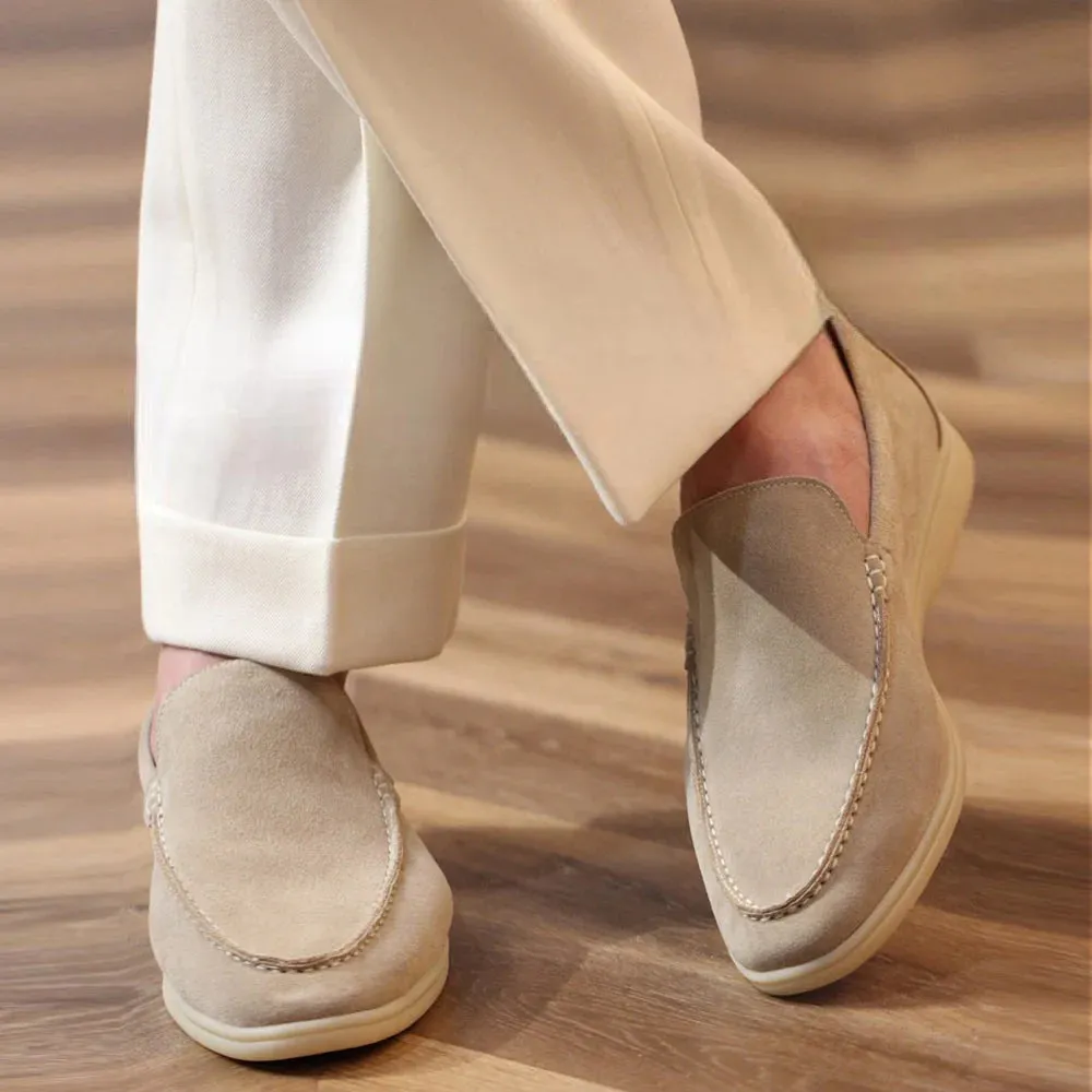 Cap Ferrat Suede Slip-On Loafer