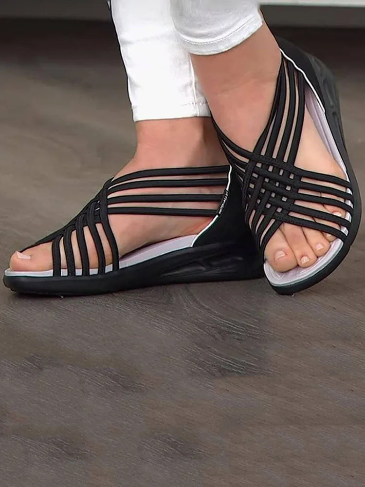 Casual Multi-Wedge Sandals