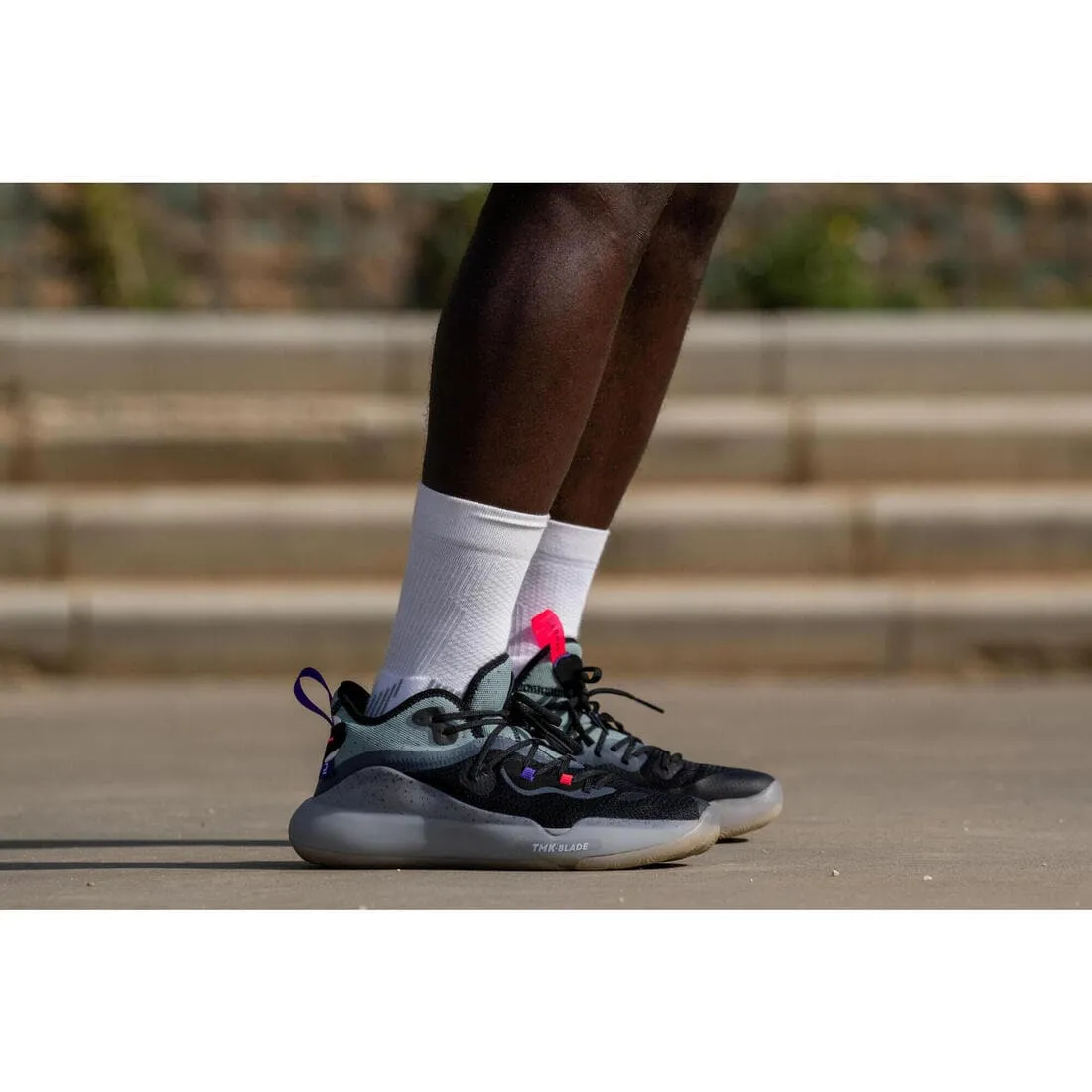 CHAUSSURES DE BASKETBALL HOMME/FEMME - SE500 MID