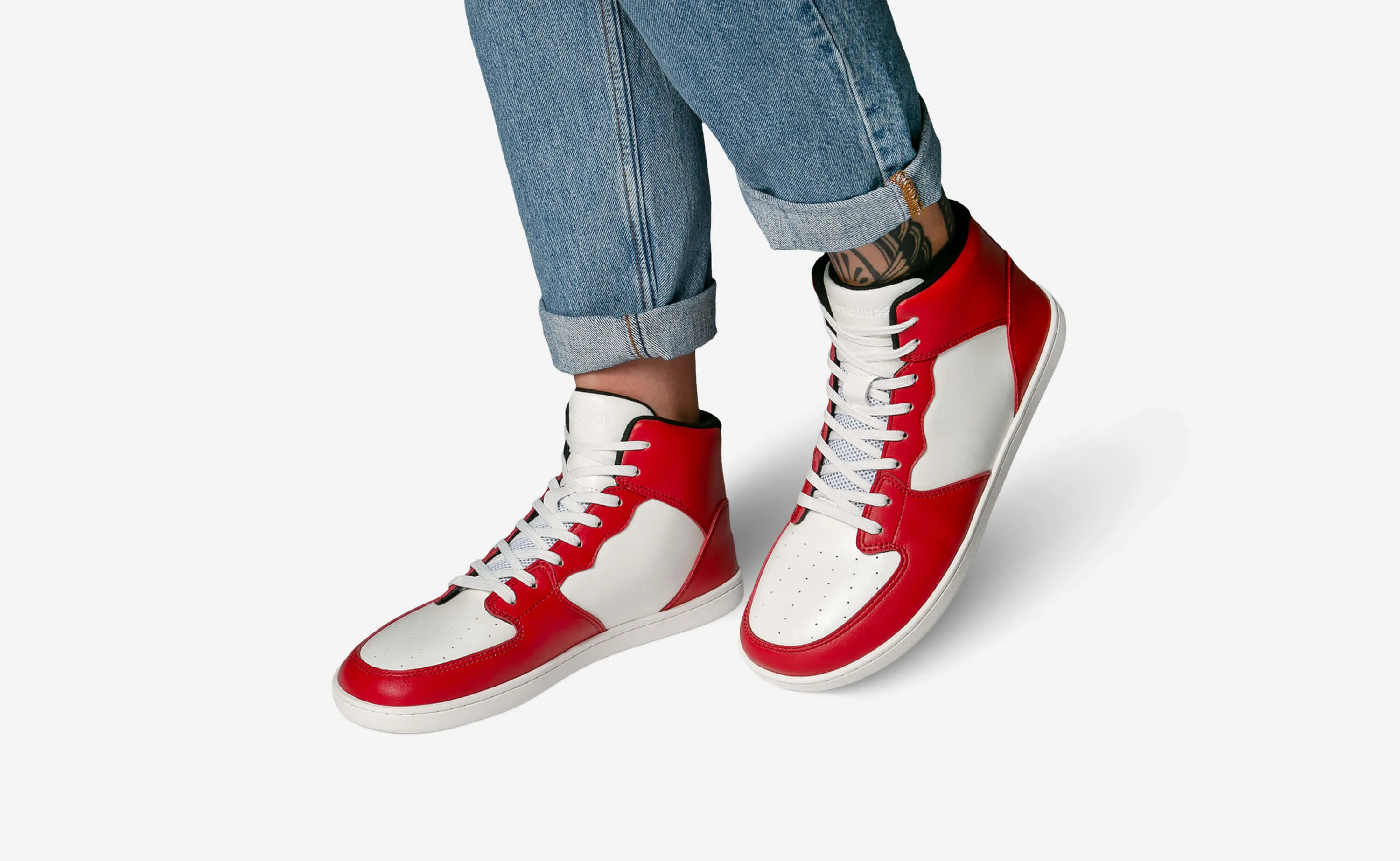 Courtside Mid - Retro Red