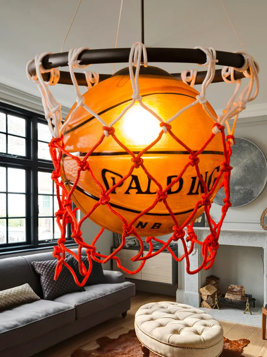 Creative Basketball Pendant Light