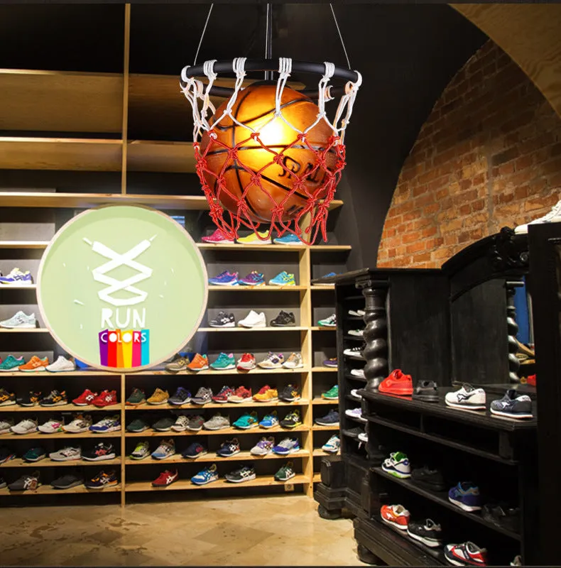 Creative Basketball Pendant Light
